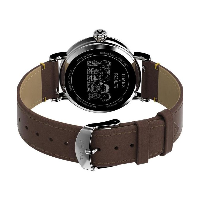 Murah Timex Tw2V60100 Peanuts Snoopy Thanksgiving Jam Tangan Pria Analog