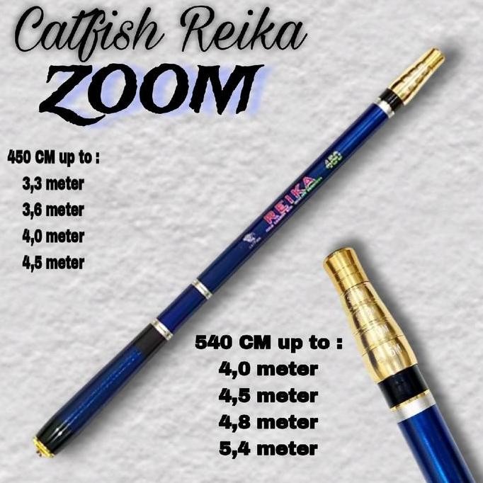 // Joran Tegek Carbon original Catfish Reika Zoom //