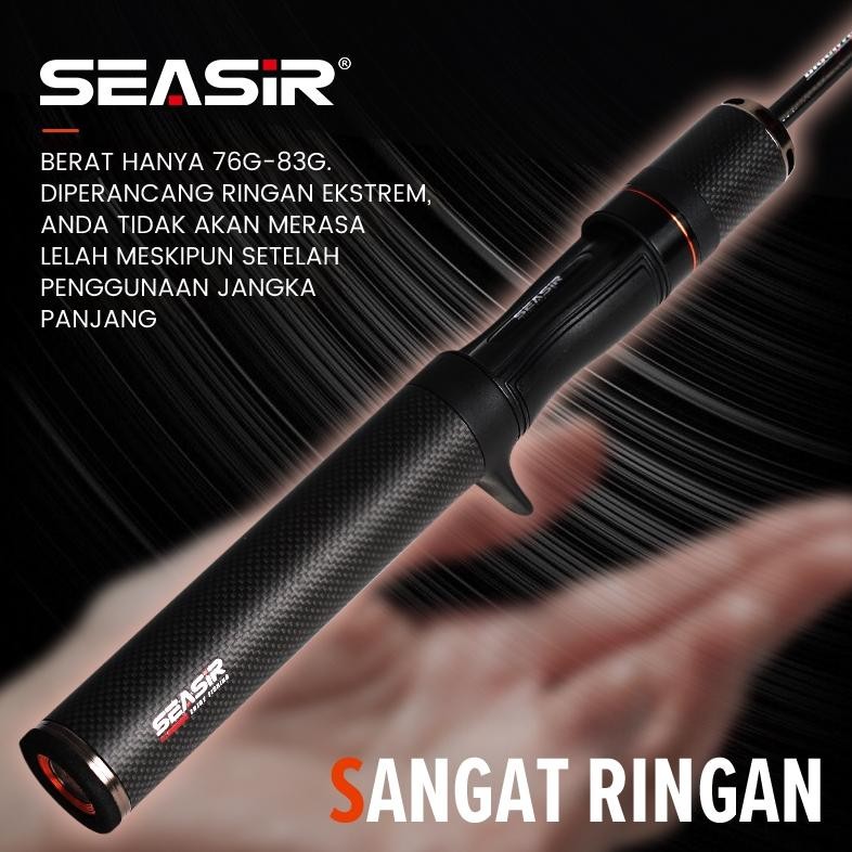 [OFFICIAL] SEASIR Black Arrow Spinning Joran Pancing, FUJI O Joran Spinning 1.5M/1.68/1.8 76G Berat 