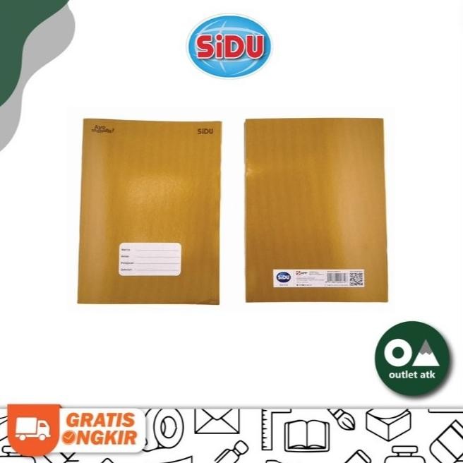 

Buku Tulis Sekolah / Buku Sampul Coklat SIDU 40 Lembar Isi 10 per Pack AST