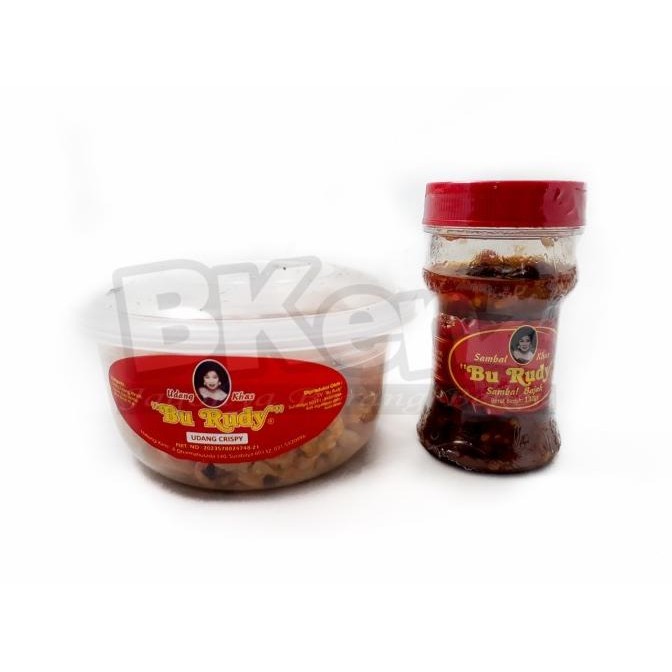 

BERKUALITAS Paket Udang Crispy Kecil Sambal Trasi Bu Rudy Oleh2 Bu Rudi Surabaya H24