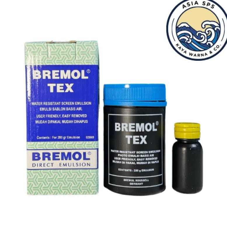 

BREMOL TEX (200g) Emulsi Sablon Basis Air / Obat Afdruk AST