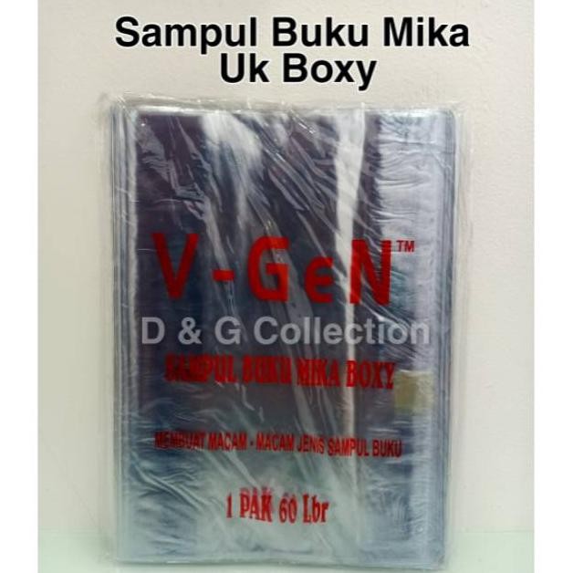 

SAMPUL BUKU BOXY / SAMPUL MIKA / PLASTIK BOXY AST