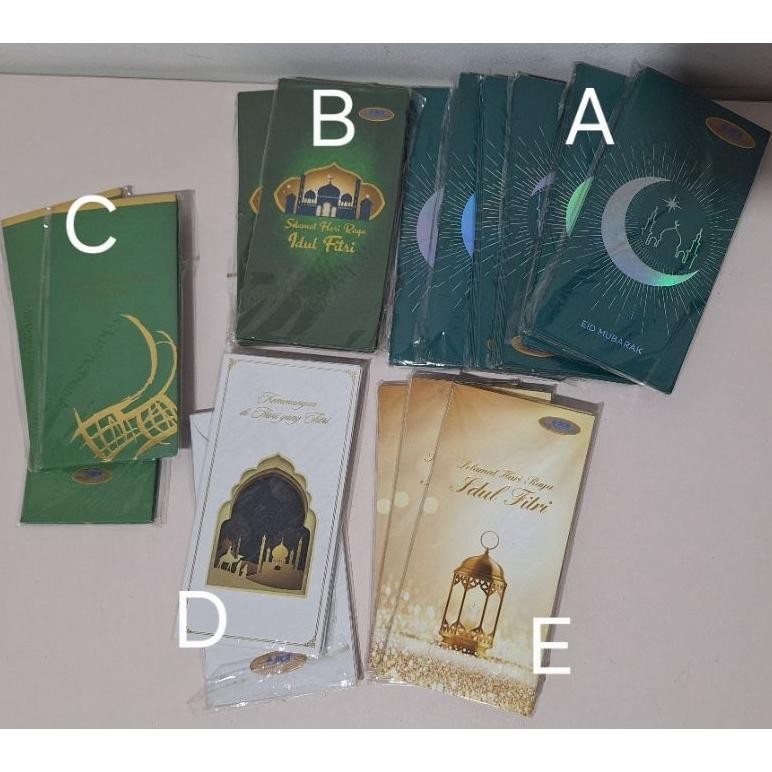 

Angpao Bank / money envelope BCA prioritas ocbc premier etc imlek lebaran idul fitri natal christmas AST