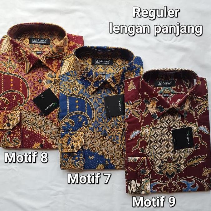Kemeja batik ALISAN lengan panjang