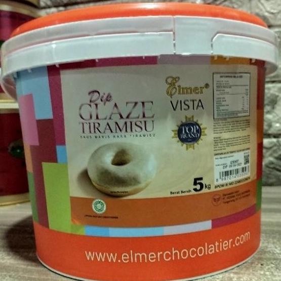 

Elmer Dip Glaze Tiramisu Vista 5 Kg
