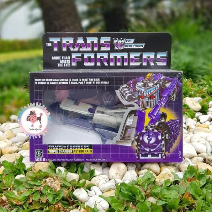 Transformers Triple Changer Astrotrain Vintage Action Figure