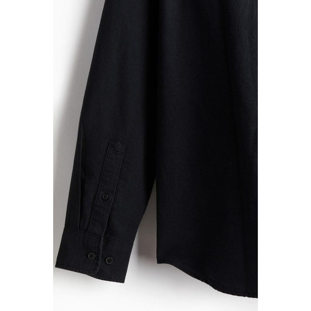 H&M Oxford  Regular Fit Shirt - Black