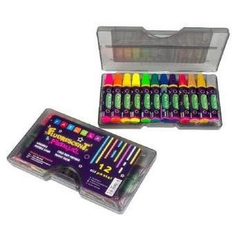 

Standard Pascola Oil Pastel 12 Fluorescent Metalic PSC12FM AST