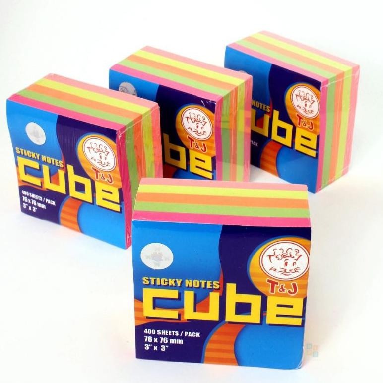 

Sticky Notes/Memo Stick Tom Jerry 654 Cube ( 1set/5warna ) AST
