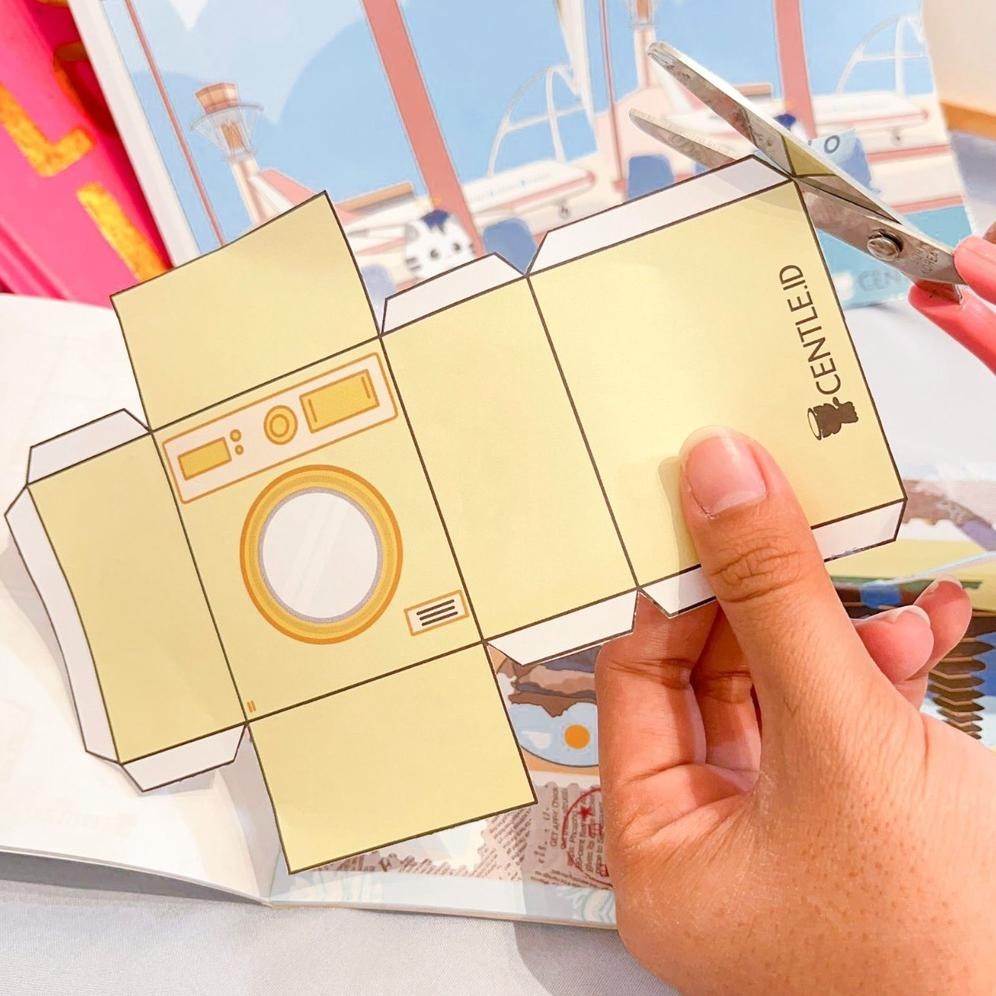 

READY BUKU PAPERCRAFT ORIGAMI CENTLE.ID CAFE VOLUME 2 BUKU MAINAN ANAK / BUKU ORIGAMI JADUL VERSI JAMAN NOW LUCU UNIK BISA COD AST