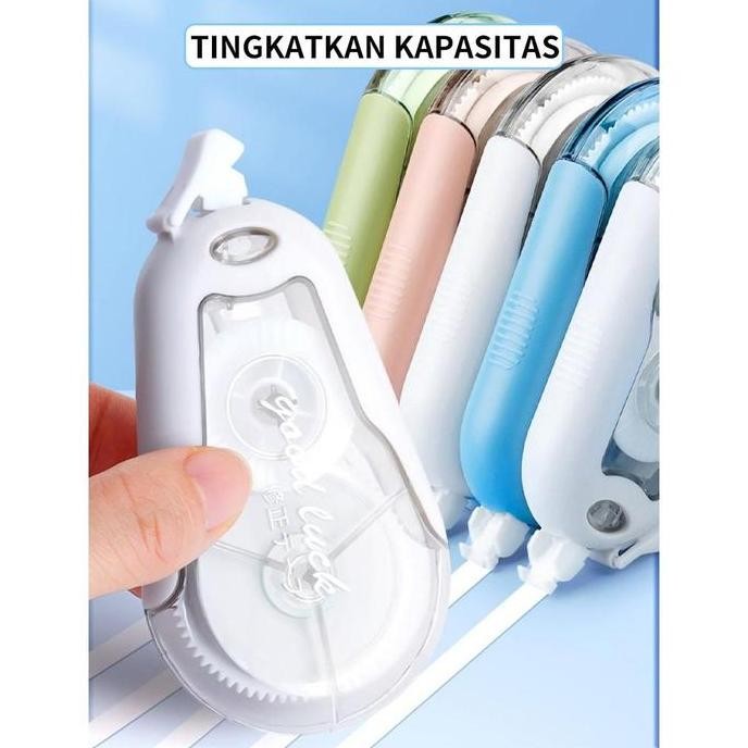 

Correction Tape / Tipe X Kertas Aesthetic/ Pita Koreksi 12Meter Warna Pastel Tidak Mudah Terputus-Coco Market Co