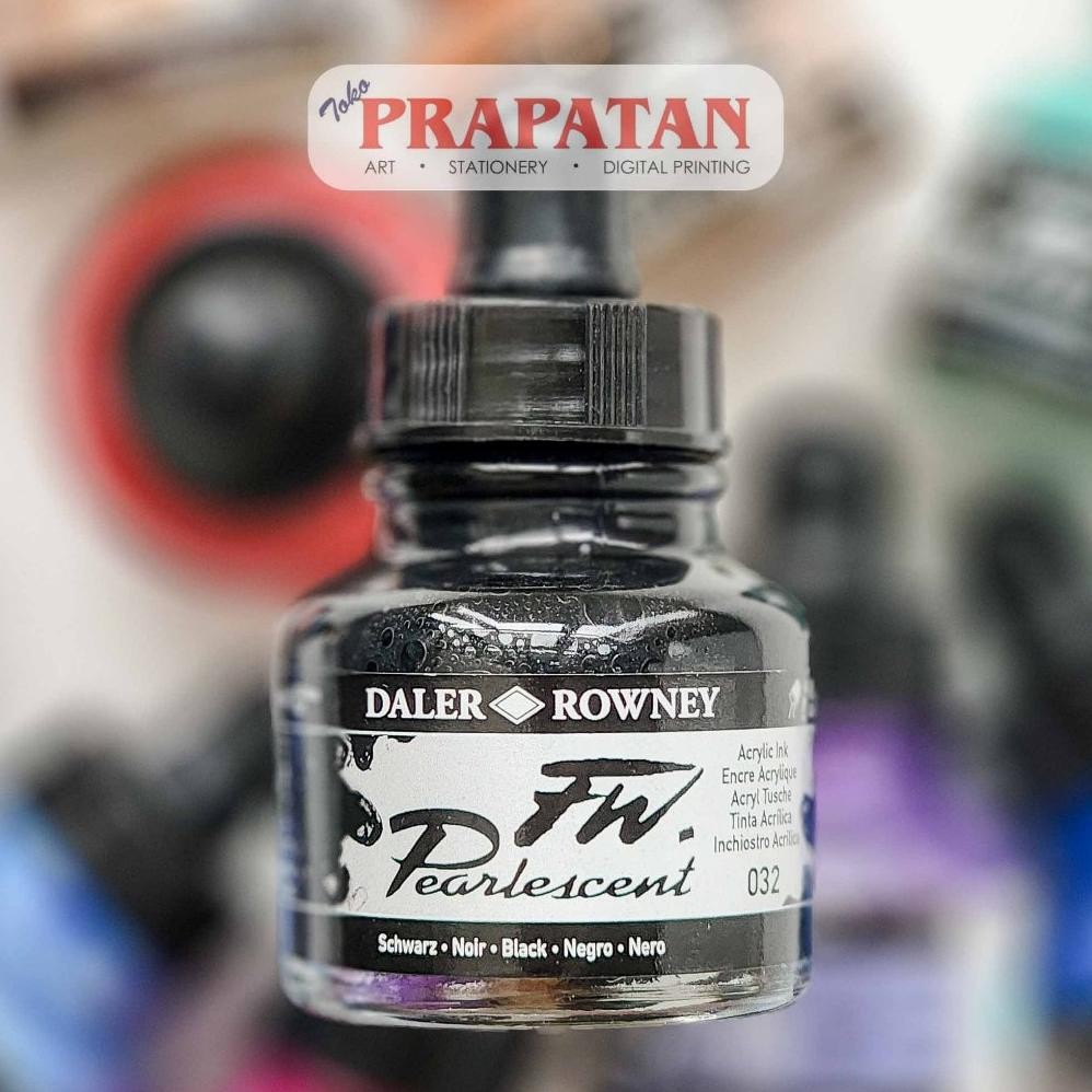 

Daler Rowney FW Pearlescent Liquid Acrylic Ink 29.5ml AST