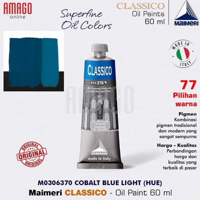 

MAIMERI Classico - Oil Paint - Cobalt Blue Light - 60ml - M0306370 AST