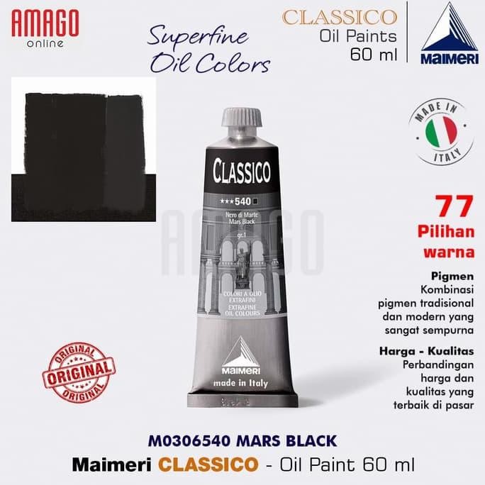 

MAIMERI Classico - Oil Paint - Mars Black - 60ml - M0306540 AST