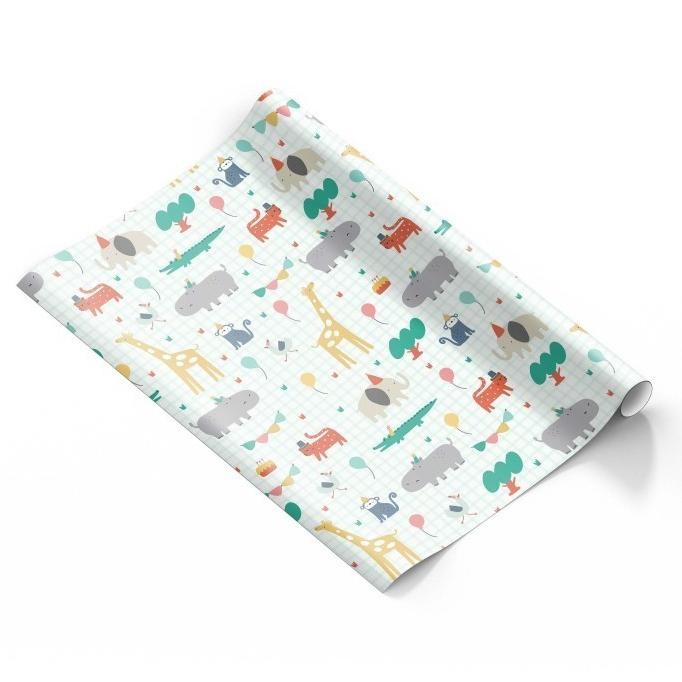 

MINDU Capricorn Design Kertas Kado Reguler Animal Isi 6 - GW 479