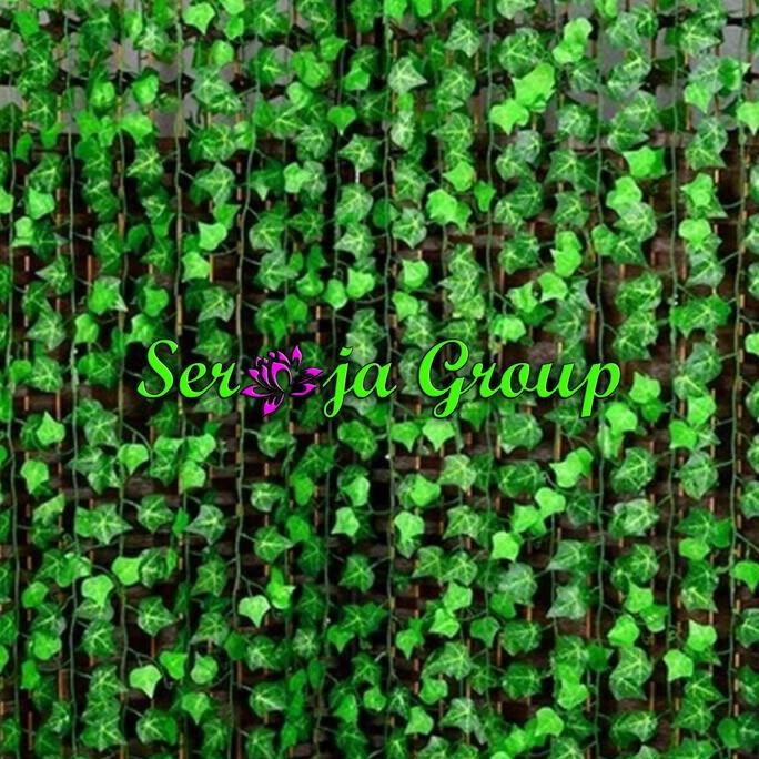 (Allthebest) Daun Merambat Plastik | Artificial Leave | Tirai Tanaman Rambat Palsu