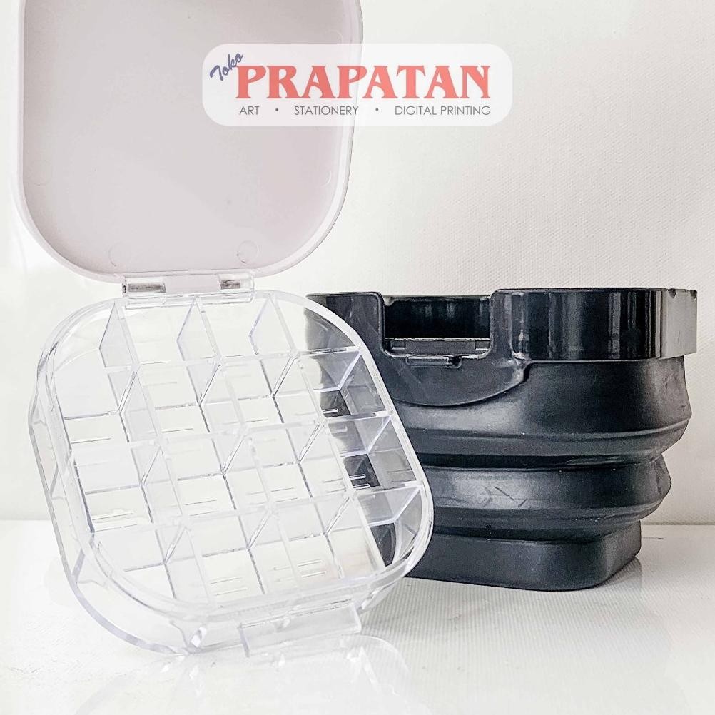 

Foldable Watercolor Pot Brush Washer FWB-16B | Tempat Cat Air | Brush Cleaner AST
