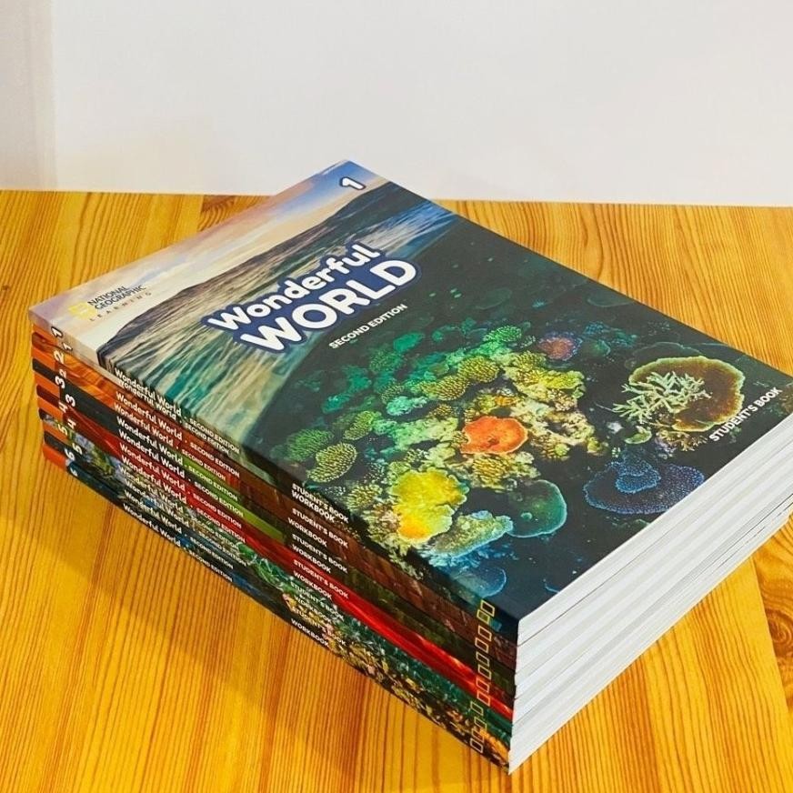 

National Geographic Wonderful world student Books and Workbook AST