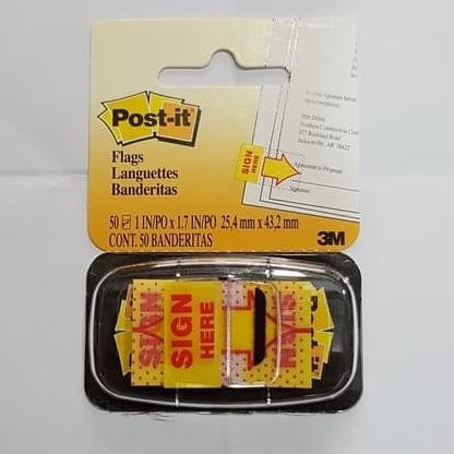 

Post It flag Sign Here 3M AST