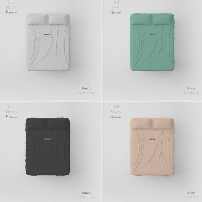 Sprei Single Sudut Karet 90x200x15 Polos