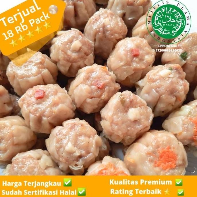 

Dimsum Frozen Premium Isi 50 Pcs