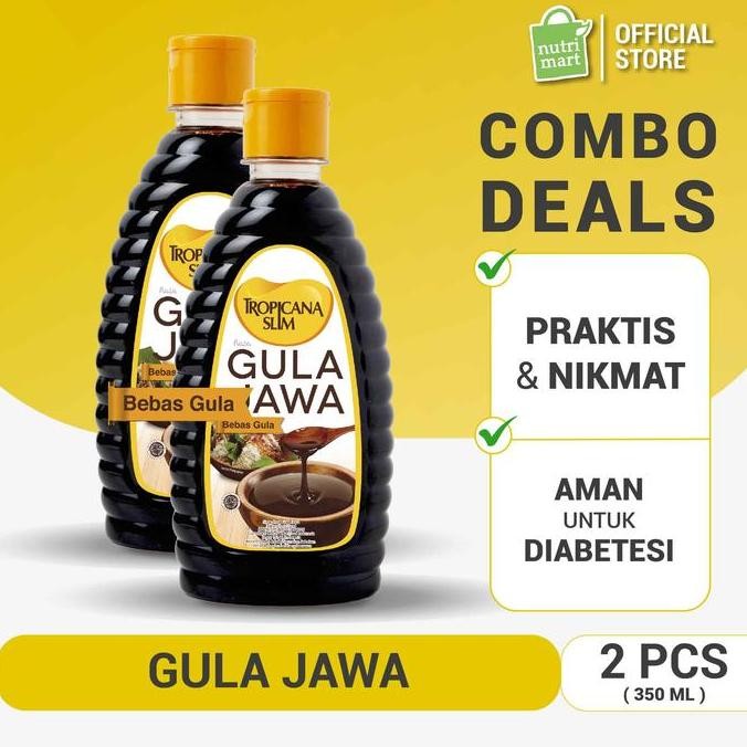 

Twin Pack: Tropicana Slim Gula Jawa 350Ml