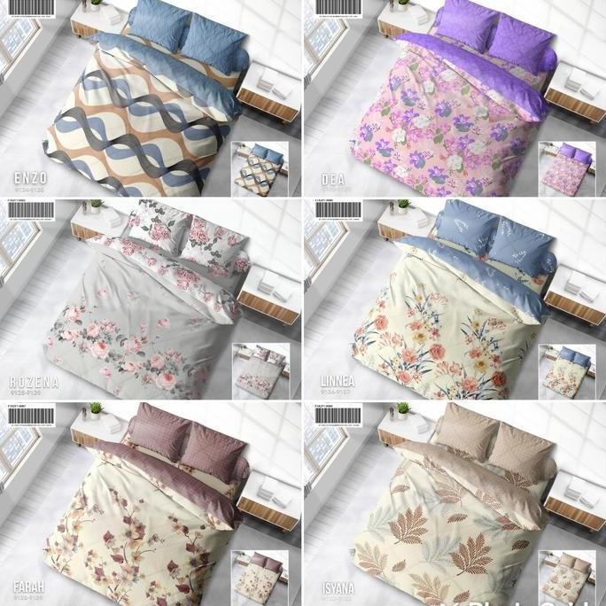 Sprei All New My Love 180 T.30 cm Orenji - Bantal 4