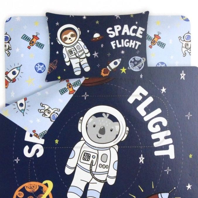 INFORMA - SPREI SET - KIDS BEDDING SET MICROFIBER (D) ASTRO