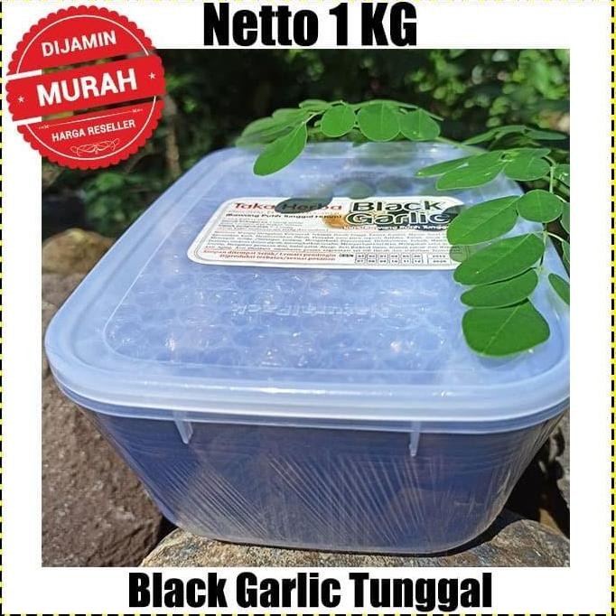 

Black Garlic Lanang 1 Kg - Bawang Putih Tunggal Hitam
