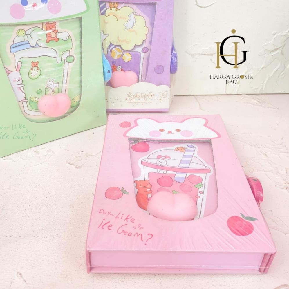 

Buku gembok Boba Bubble tea minuman lucu book diary gembok berwarna ukuran A6 dengan kunci gembok IMUT LUCU bisa cod AST