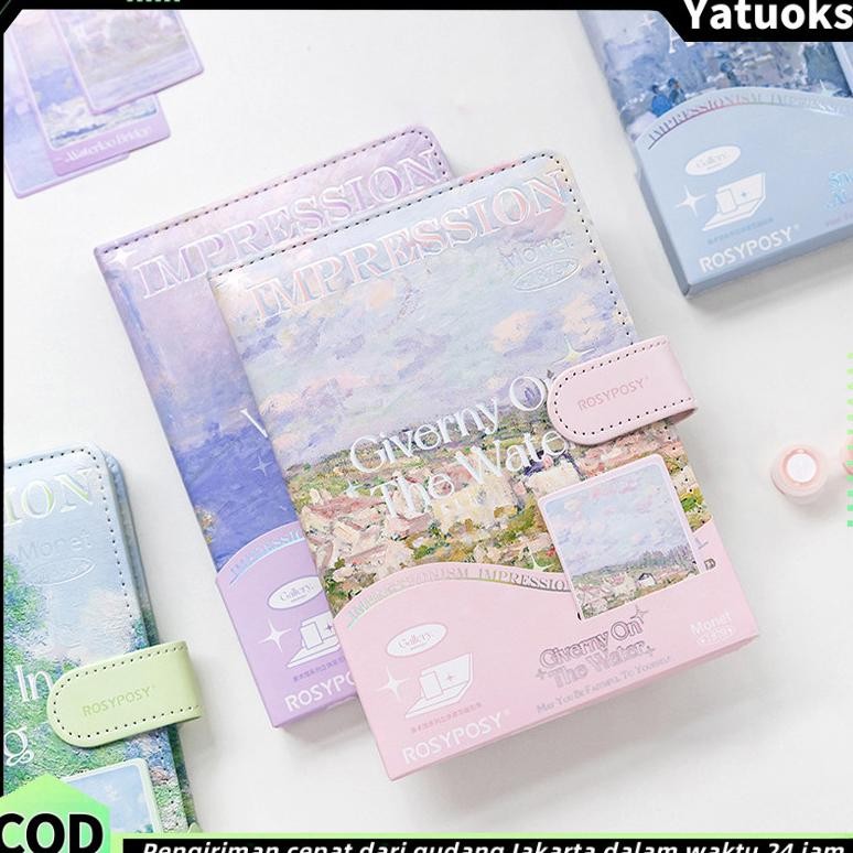 

Notebook /Buku harian penuh warna Rosyposy Nature Pemandangan Korea Vintage Lucu / Journal / Buku harian dengan sampul unik AST