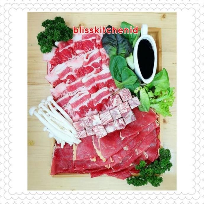 

Japanese Yakiniku Set - Beef 750Gr + Sauce 250Gr For 3-4 Pax