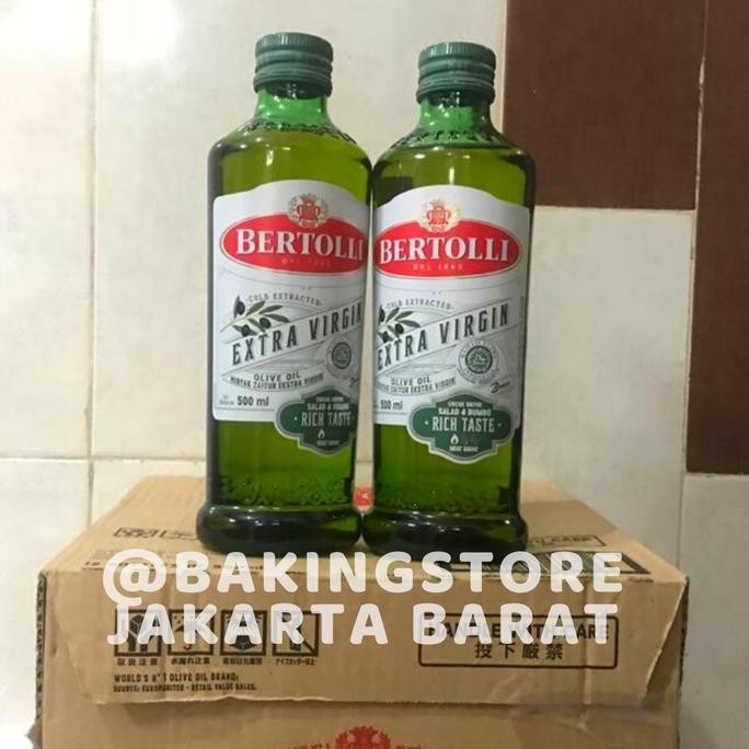 

Bertolli Olive Oil Extra Virgin - Minyak Zaitun 500 Ml