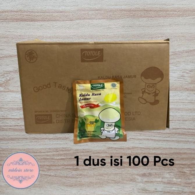 

Totole Kaldu Jamur 80 Gram 1 Dus Isi 100 Pcs