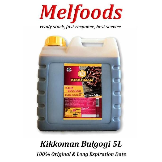 

Grab/Gojek Kikkoman Bulgogi Sauce Halal 5L