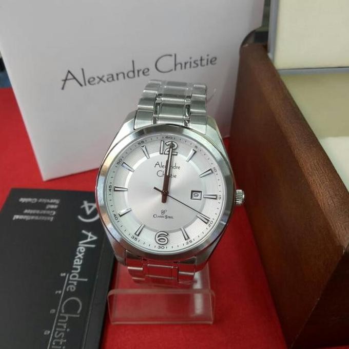 Tersedia Jam Tangan Pria Alexandre Christie Ac 8583 MD All Steel