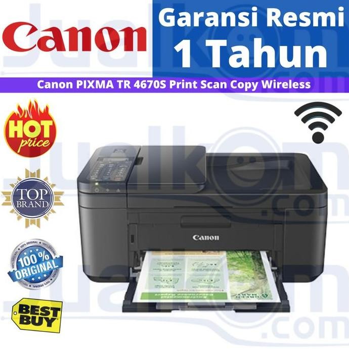 Canon Pixma Tr4670S Tr 4670 S Tr4670 Alt Tr4570S Tr4570 Tr 4570 S New Stok
