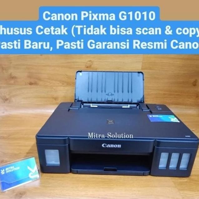 Printer Canon G1010 Infus Resmi G-1010 Canon G 1010 Baru Khusus Cetak New Stok