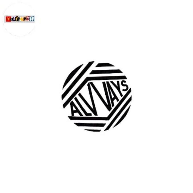 

Sticker Band Alvvays Logo Rounded Stiker Indie Dream Pop Co