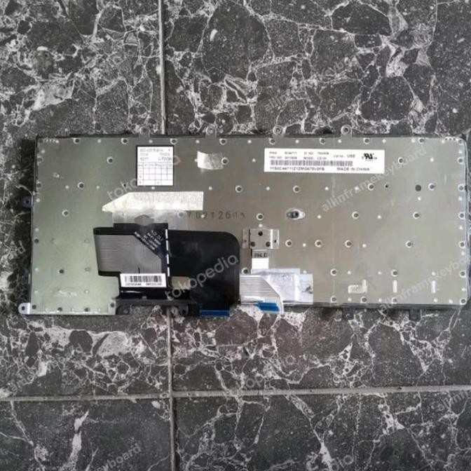 Keyboard Lenovo Thinkpad X240 X240S X250S X250 X260 Original Normal New Stok