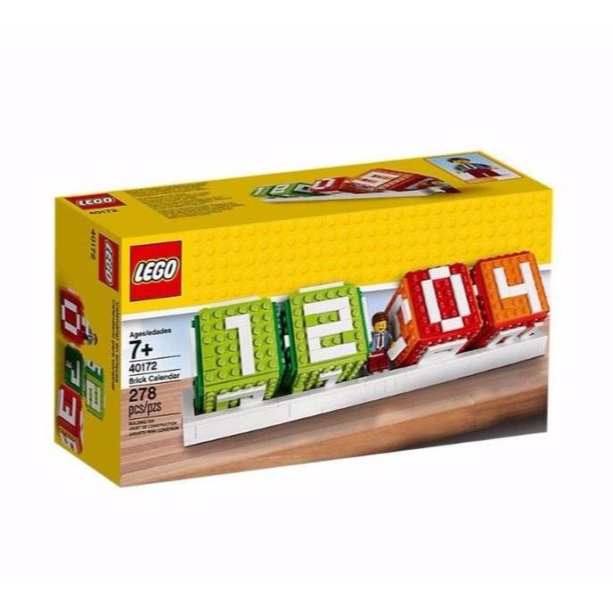 

Lego 40172 Iconic Brick Calendar Set Kalender Office Calender Gift Toy Co