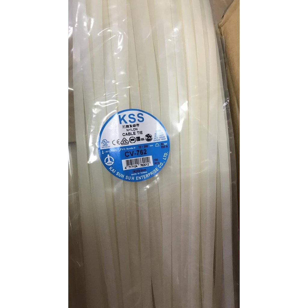 

Kabel Ties Kss Cv 762 / Cable Ties Cv-762 Kss / Kabel Ties 76Cm Co