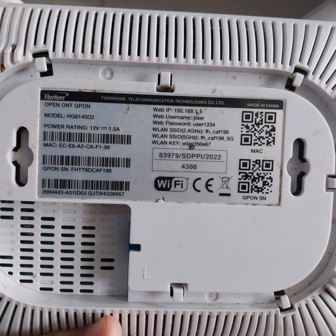 Fiberhome Ont Gpon Hg6145D2 New Stok