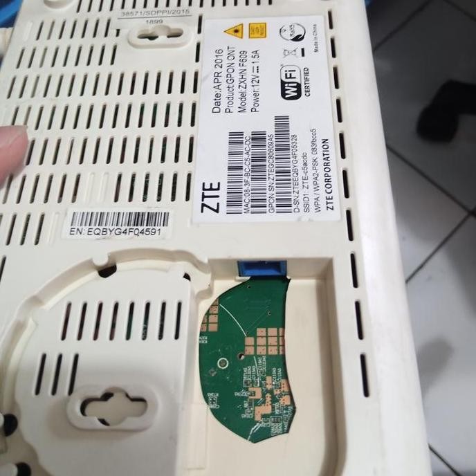 Zte Zxhn F609 Gpon Ont Modem Router New Stok