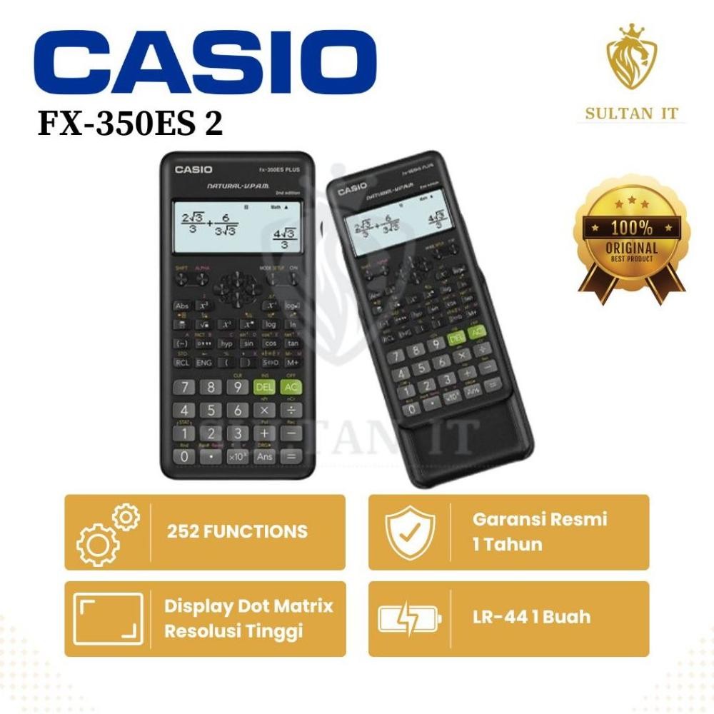 

Kalkulator Casio FX 350 ES PLUS 2nd Edition Scientific Original