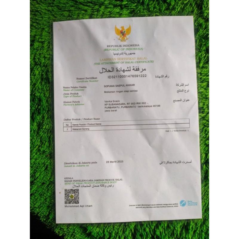 

PAKET USAHA RESELLER ISI 50 PCS MAKARONI BANTET PEDAS KHAS TASIKMALAYA KERANG / KRIWIL / KERUPUK SEBLAK 40 50 GRAM CEMILAM MACARONI