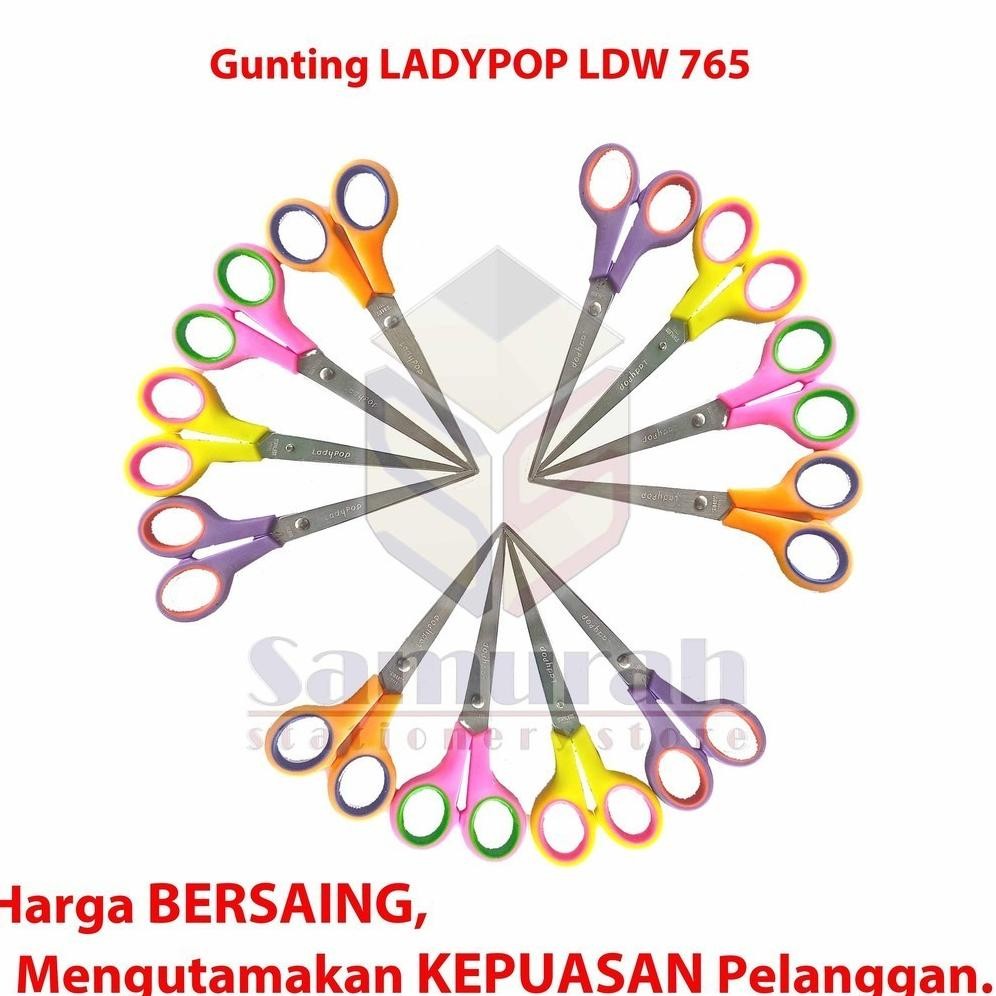 

Gunting Renceng LadyPop LDW 765 - 6.5 inch Panjang - 12 pcs / Scissors Stainless Steel 6,5 in Per Lusin