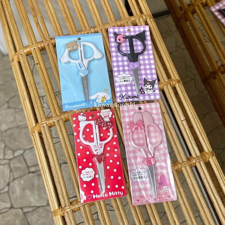 

Gunting Karakter Sanrio Hello Kitty Kuromi My Melody Cinamorol Perlengkapan Sekolah Kantor Rumah Alat Tulis Lucu Unik Kado Gift Hadiah