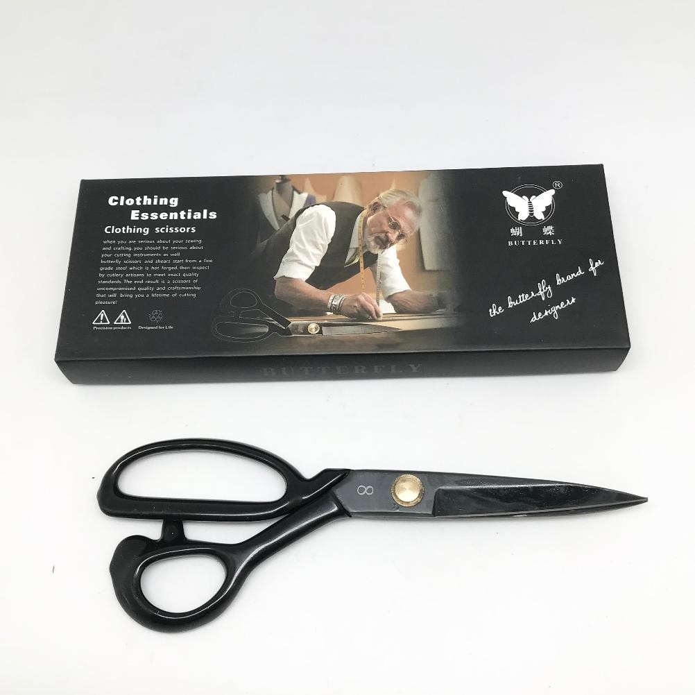 

Gunting Kain / Gunting Potong Bahan Kain Butterfly 8" / Gunting Tailor 9